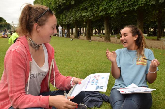 Language immersion travel trips students teens teen teachers